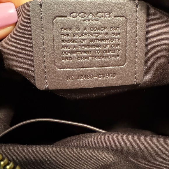 Large Rowan Satchel by Coach - Picture 6 of 7